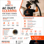 Professional AC duct cleaning service in Dubai by Pure Air Technical Services improving indoor air quality and AC efficiency